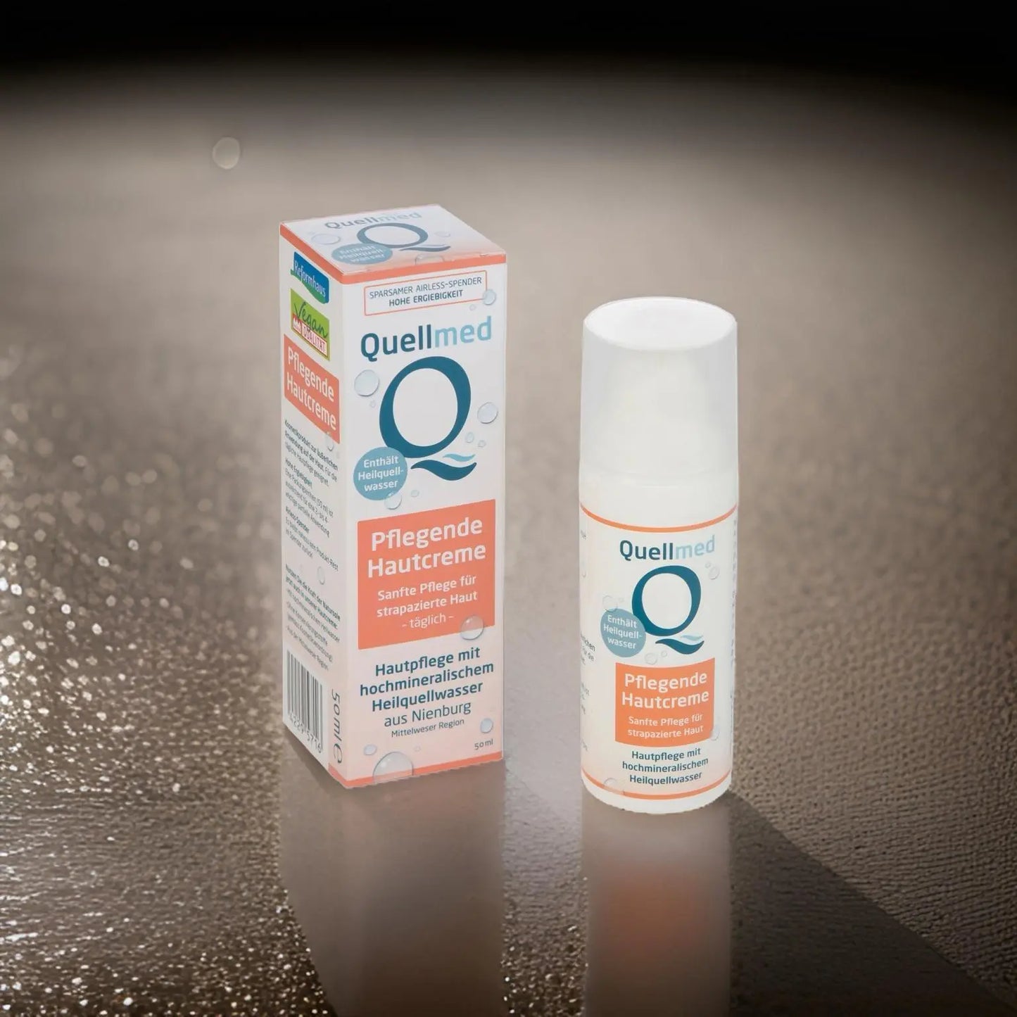 Quellmed Pflegende Hautcreme – Effektive Feuchtigkeitspflege für trockene und empfindliche Haut 50ml Quellmed Shop