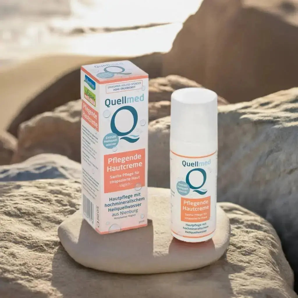 Quellmed Pflegende Hautcreme – Effektive Feuchtigkeitspflege für trockene und empfindliche Haut 50ml Quellmed Shop
