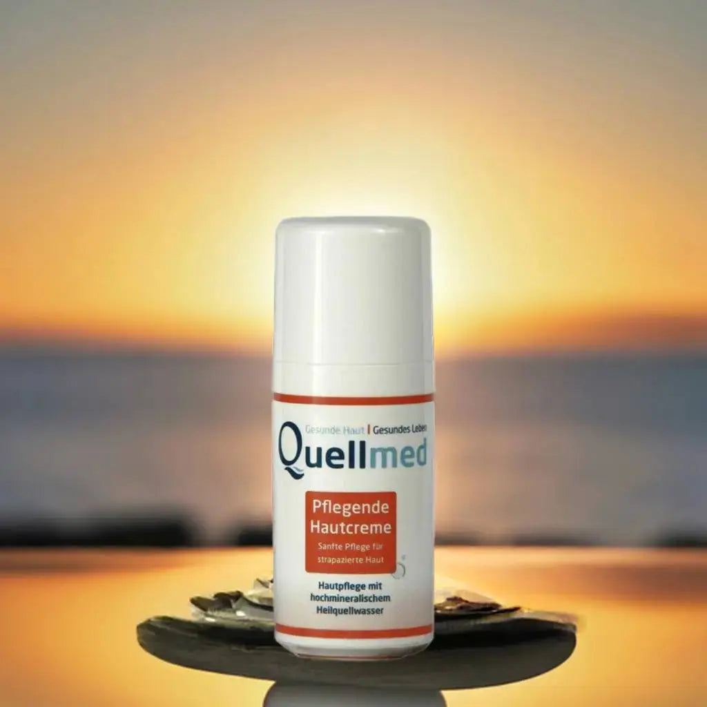 Quellmed Pflegende Hautcreme in der praktischen Reisegröße 15ml – Effektive Feuchtigkeitspflege für empfindliche Haut unterwegs - Quellmed Shop