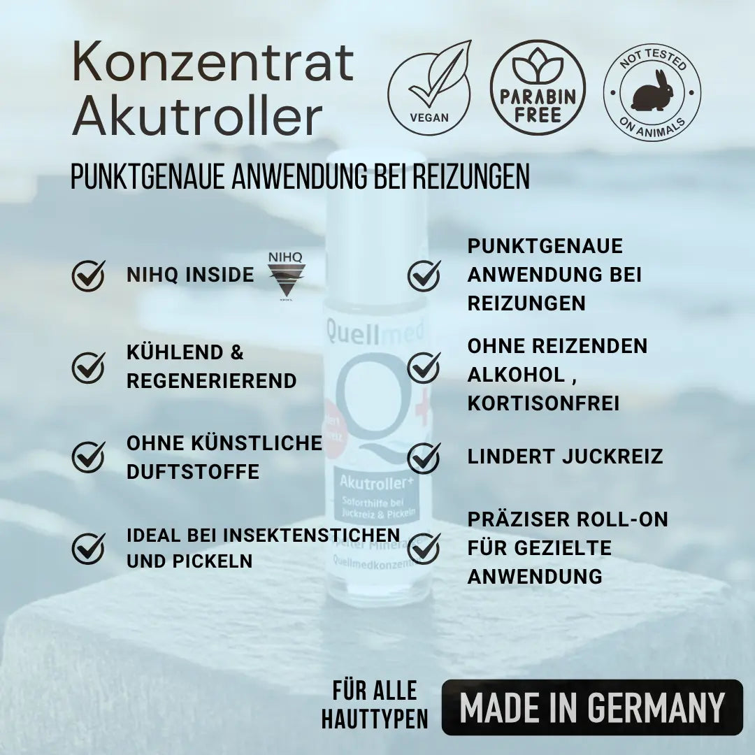 Quellmed-Konzentrat Akutroller (10ml) – Intensive Lösung bei Hautunreinheiten Quellmed Shop