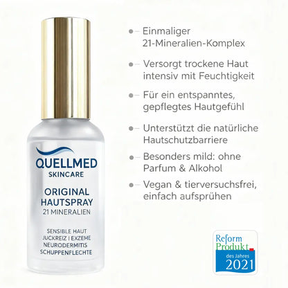 Quellmed - Das Original Hautspray (50ml) für intensive Feuchtigkeit und Schutz der Haut THE SOURCE LAB