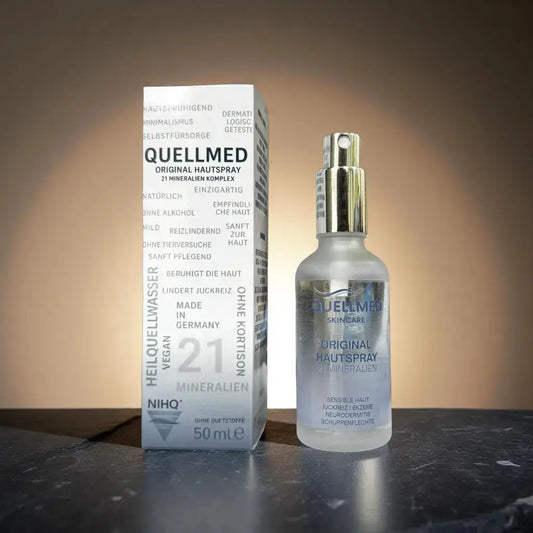 Quellmed - Das Original Hautspray (50ml) für intensive Feuchtigkeit und Schutz der Haut Quellmed Shop