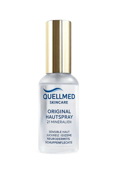 Quellmed Duo – Die perfekte Lösung gegen Hautirritationen: Original Hautspray kombiniert mit regenerierender Pflegecreme Quellmed Shop