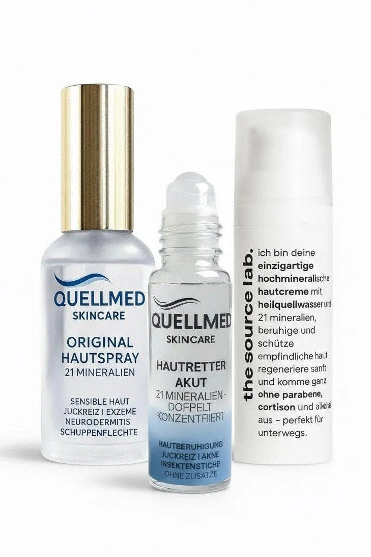 Starter Bundle - Dein perfekter Einstieg in natürliche Hautpflege Quellmed Shop