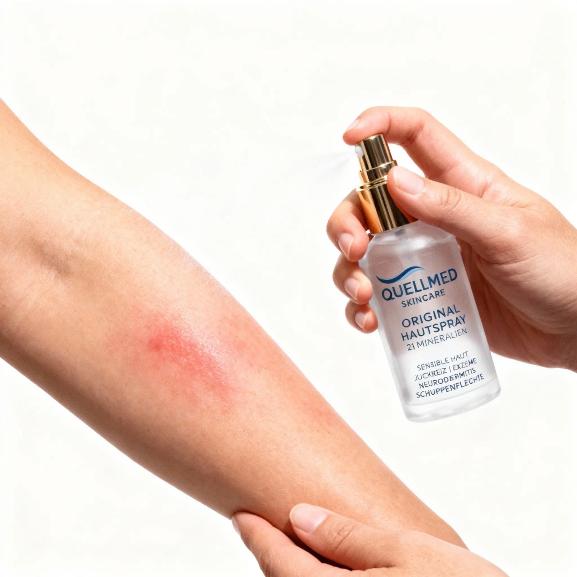 Quellmed - Das Original Hautspray (50ml) für intensive Feuchtigkeit und Schutz der Haut THE SOURCE LAB